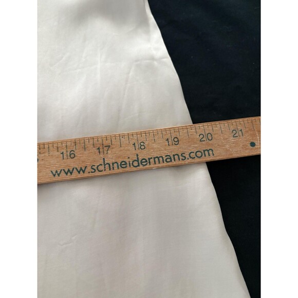 Magali Pascal Slip Dress Medium Cream Lace Trim Adjustable Straps Luxury Base - Picture 15 of 16